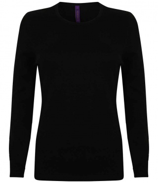 Henbury H728 Ladies Crew Neck Sweater